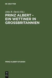 Prinz Albert - Ein Wettiner in Großbritannien_cover