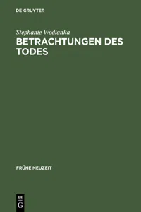 Betrachtungen des Todes_cover