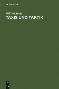 Taxis und Taktik_cover