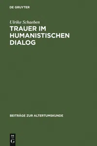 Trauer im humanistischen Dialog_cover