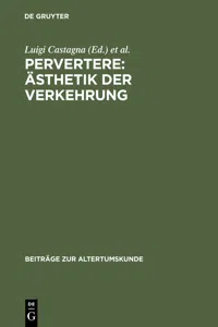 Pervertere: Ästhetik der Verkehrung_cover