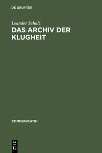 Das Archiv der Klugheit_cover