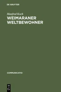 Weimaraner Weltbewohner_cover