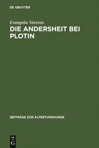 Die Andersheit bei Plotin_cover