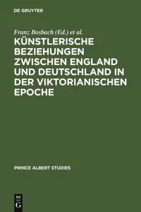 Künstlerische Beziehungen zwischen England und Deutschland in der viktorianischen Epoche / Art in Britain and Germany in the Age of Queen Victoria and Prince Albert_cover