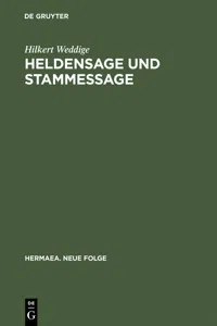 Heldensage und Stammessage_cover