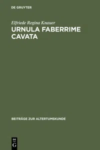 Urnula Faberrime Cavata_cover