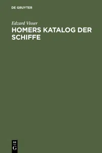 Homers Katalog der Schiffe_cover