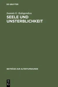 Seele und Unsterblichkeit_cover