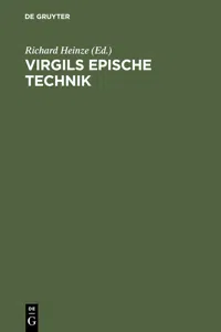 Virgils epische Technik_cover