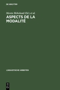 Aspects de la Modalité_cover