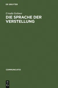 Die Sprache der Verstellung_cover