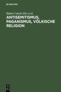 Antisemitismus, Paganismus, Völkische Religion_cover