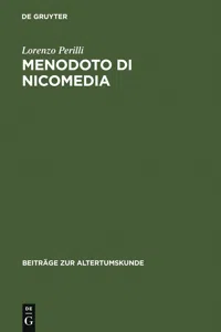 Menodoto di Nicomedia_cover