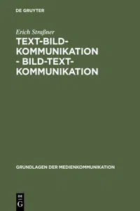 Text-Bild-Kommunikation - Bild-Text-Kommunikation_cover