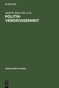 Politikverdrossenheit_cover