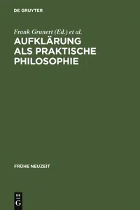 Aufklärung als praktische Philosophie_cover