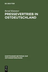 Pressevertrieb in Ostdeutschland_cover