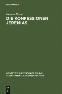 Die Konfessionen Jeremias_cover