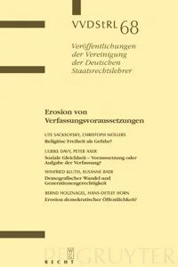 Erosion von Verfassungsvoraussetzungen_cover