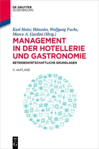 Management in der Hotellerie und Gastronomie_cover