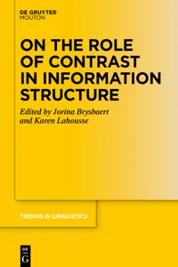 On the Role of Contrast in Information Structure_cover