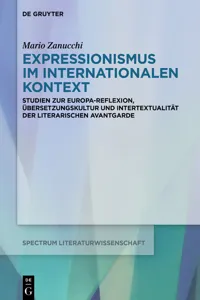 Expressionismus im internationalen Kontext_cover