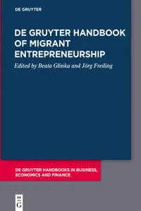 De Gruyter Handbook of Migrant Entrepreneurship_cover