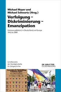 Verfolgung – Diskriminierung – Emanzipation_cover