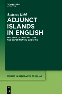 Adjunct Islands in English_cover