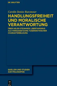 Handlungsfreiheit und moralische Verantwortung_cover