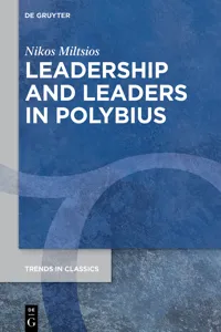 Leadership and Leaders in Polybius_cover