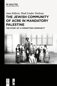 The Jewish Community of Acre in Mandatory Palestine_cover