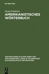 Amerikanistisches Wörterbuch_cover