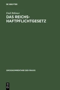 Das Reichshaftpflichtgesetz_cover