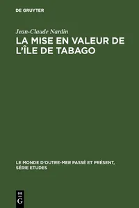 La mise en valeur de l'île de Tabago_cover