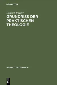 Grundriß der praktischen Theologie_cover