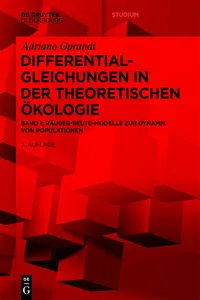 Differentialgleichungen in der Theoretischen Ökologie_cover