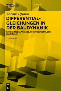 Differentialgleichungen in der Baudynamik_cover