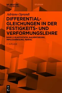 Differentialgleichungen in der Festigkeits- und Verformungslehre_cover