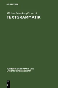 Textgrammatik_cover