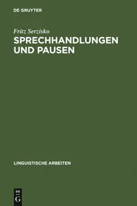 Sprechhandlungen und Pausen_cover