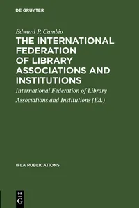 The International Federation of Library Associations and Institutions_cover