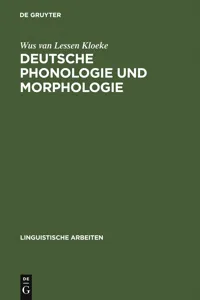 Deutsche Phonologie und Morphologie_cover