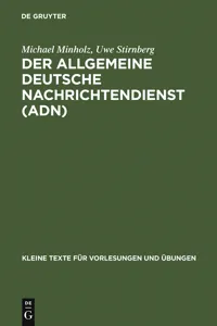 Der Allgemeine Deutsche Nachrichtendienst_cover