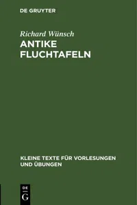 Antike Fluchtafeln_cover