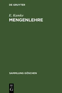 Mengenlehre_cover