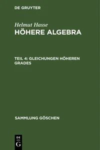 Gleichungen höheren Grades_cover