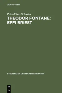 Theodor Fontane: Effi Briest_cover