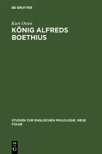 König Alfreds Boethius_cover